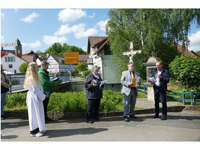 Bittprozession an Christi Himmelfahrt (Foto: Karl-Franz Thiede)